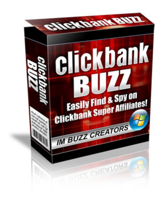 Product picture Clickbank Buzz - Easily Find & Spy on CB Super Affiliates